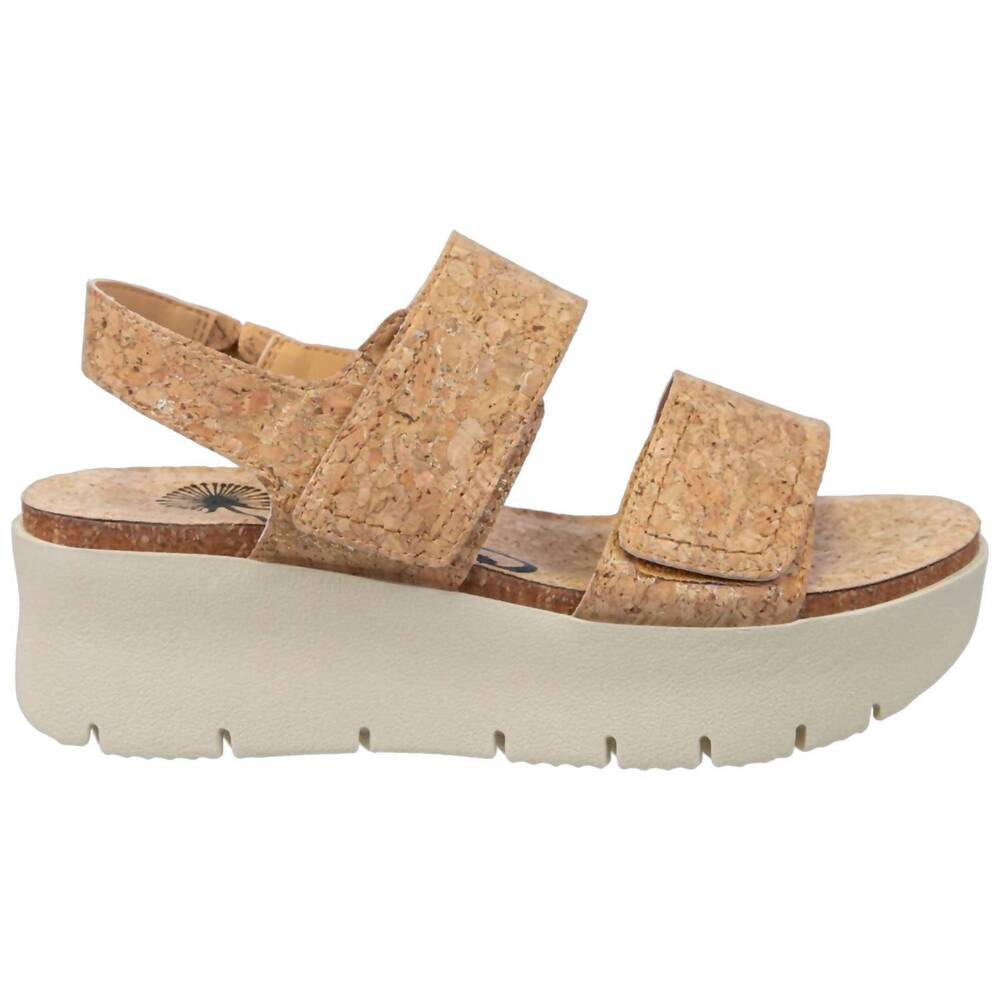 NEW OTBT women's montane cork sandals in brown
